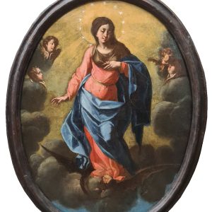 "Immaculate Conception" - Jacopo Cestaro (Bagnoli Irpino, 1718 - 1785)