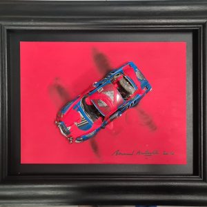 "Voiture Brulèe" - Bernard Aubertin (Fontenay-aux-Roses, 1934 - Reutlingen, 2015)