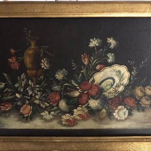 "Natura silente di fiori con porcellana" - Giacomo Nani (Porto Ercole, 1698 – Napoli, 1755) (attribuito a)
