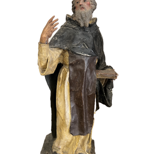 27 - Scultura di frate domenicano - Italia, XVII - XVIII secolo