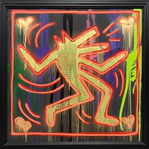 66 “RAM VS KEITH – BALLERINO D’AMORE ACIDO-NEON” 2022 – RAM (Lisbona, 1976)