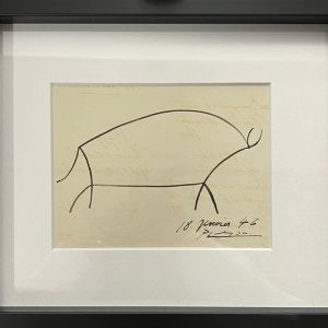 68 “Toro” 1946 – PABLO PICASSO (Malaga, 1881 – Mougins, 1973)