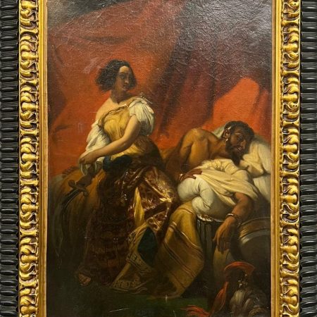 GIUDITTA E OLOFERNE -  HORACE VERNET (BOTT.) (Parigi. 1789 – Parigi. 1863)